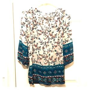 Floral tunic